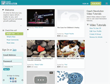Tablet Screenshot of coachrevolution.com